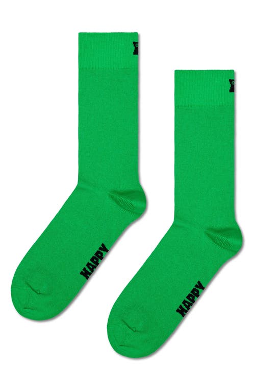 Happy Socks Solid Assorted 5-pack Crew Socks In Blue Multi