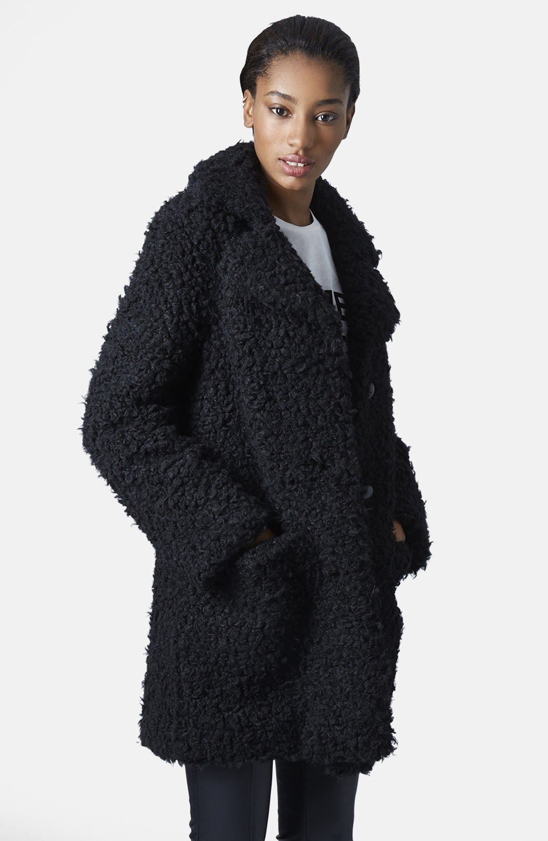 Faux Fur Car Coat Nordstrom