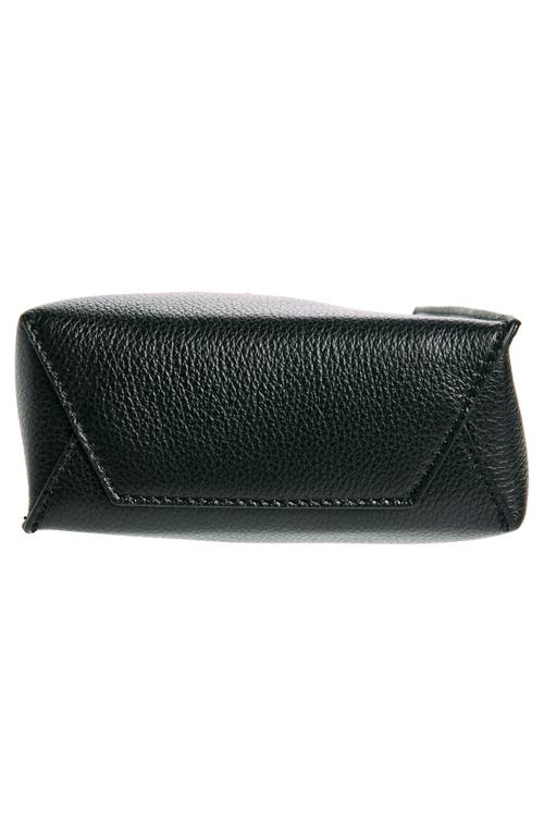 Shop Marni Small Museo Leather Crossbody Bag In Black