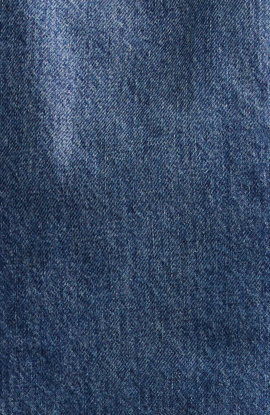 Shop Coperni Notched Lapel Denim Jacket In Blue