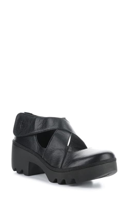 Shop Fly London Togo Loafer In Black Mousse