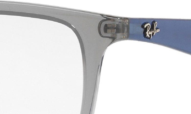 Shop Ray Ban Ray-ban 54mm Optical Glasses In Transparent Grey