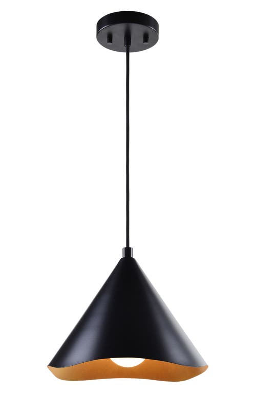 Renwil Cinder Ceiling Light Fixture In Black