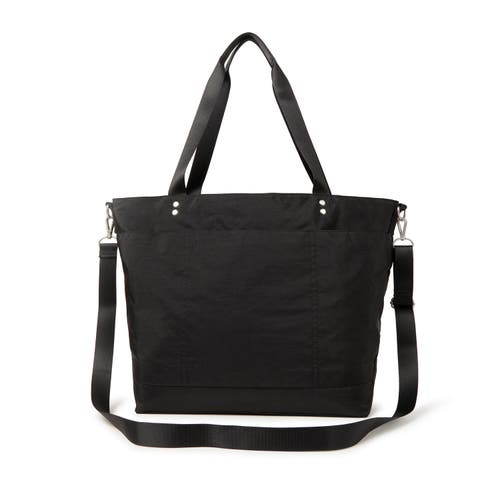 Shop Baggallini Large Carryall  Crossbody Tote Bag In Black