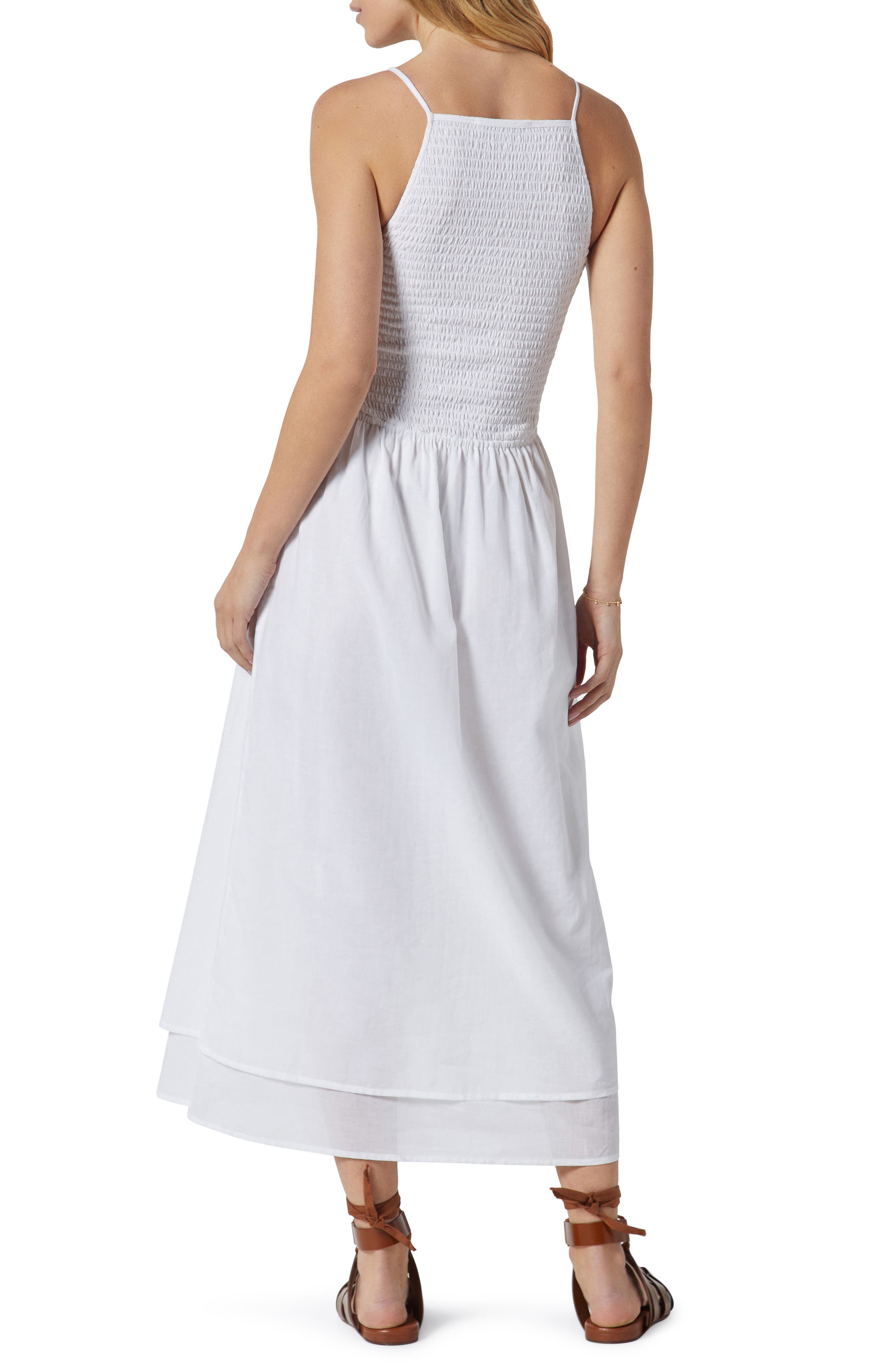 herlipto Linen Belted Maxi Dress | angeloawards.com