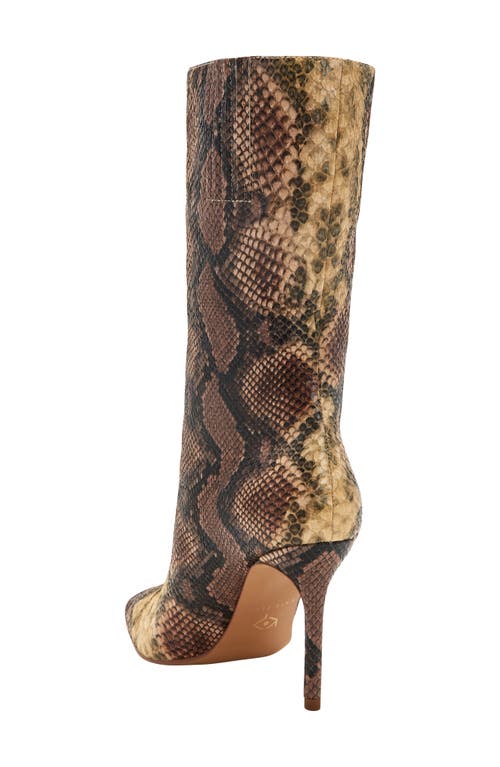 Shop Katy Perry The Revival Pointed Toe Boot In True Taupe Multi