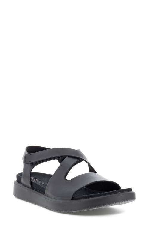 UPC 194891090544 product image for ECCO Flowt Strappy Sandal in Black at Nordstrom, Size 5-5.5Us | upcitemdb.com