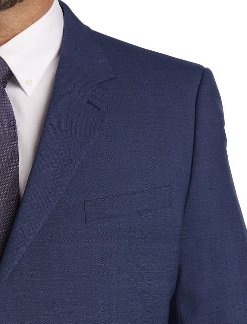 Shop Jv Reflex Textured Suit Jacket In Navy