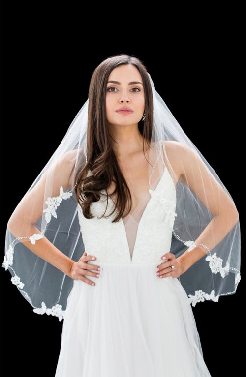 Brides & Hairpins Dyann Tulle Veil in Ivory