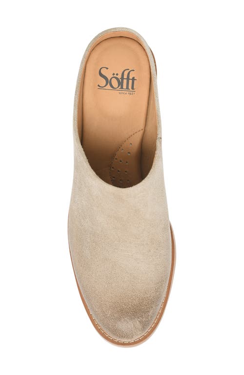Söfft Nicki Mule In Light Grey