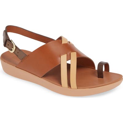 Fitflop Loopy Slingback Sandal, Brown (Nordstrom Exclusive)
