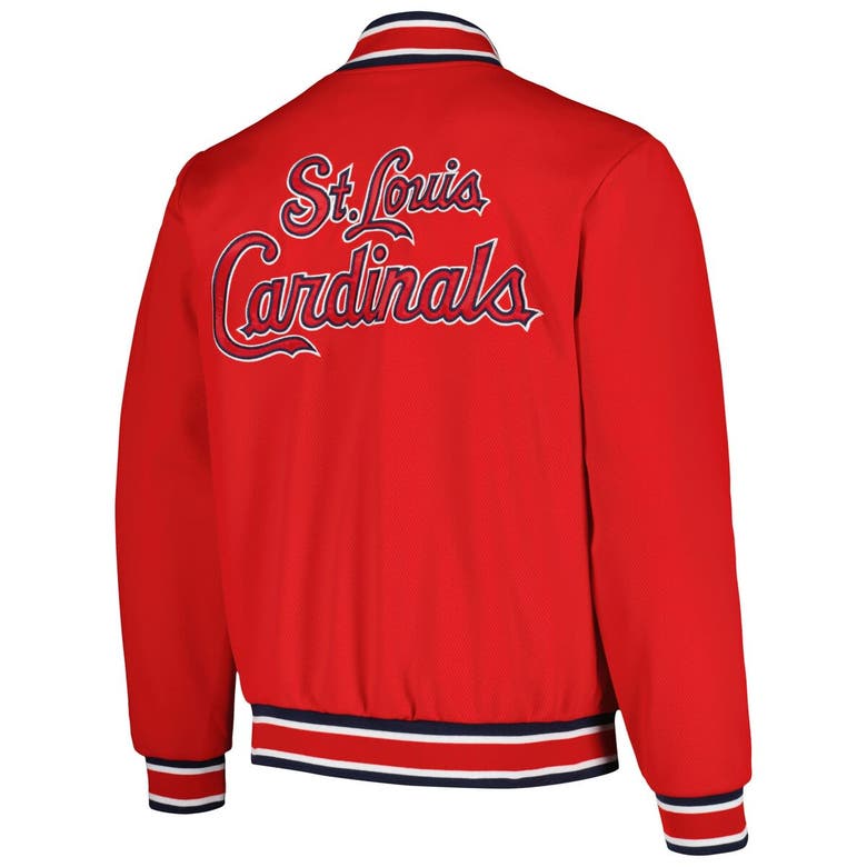 Shop Starter Red St. Louis Cardinals Secret Weapon Full-snap Jacket