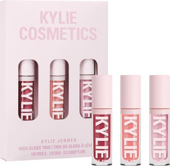 Kylie Cosmetics High Gloss Trio Holiday Gift Set $54 Value