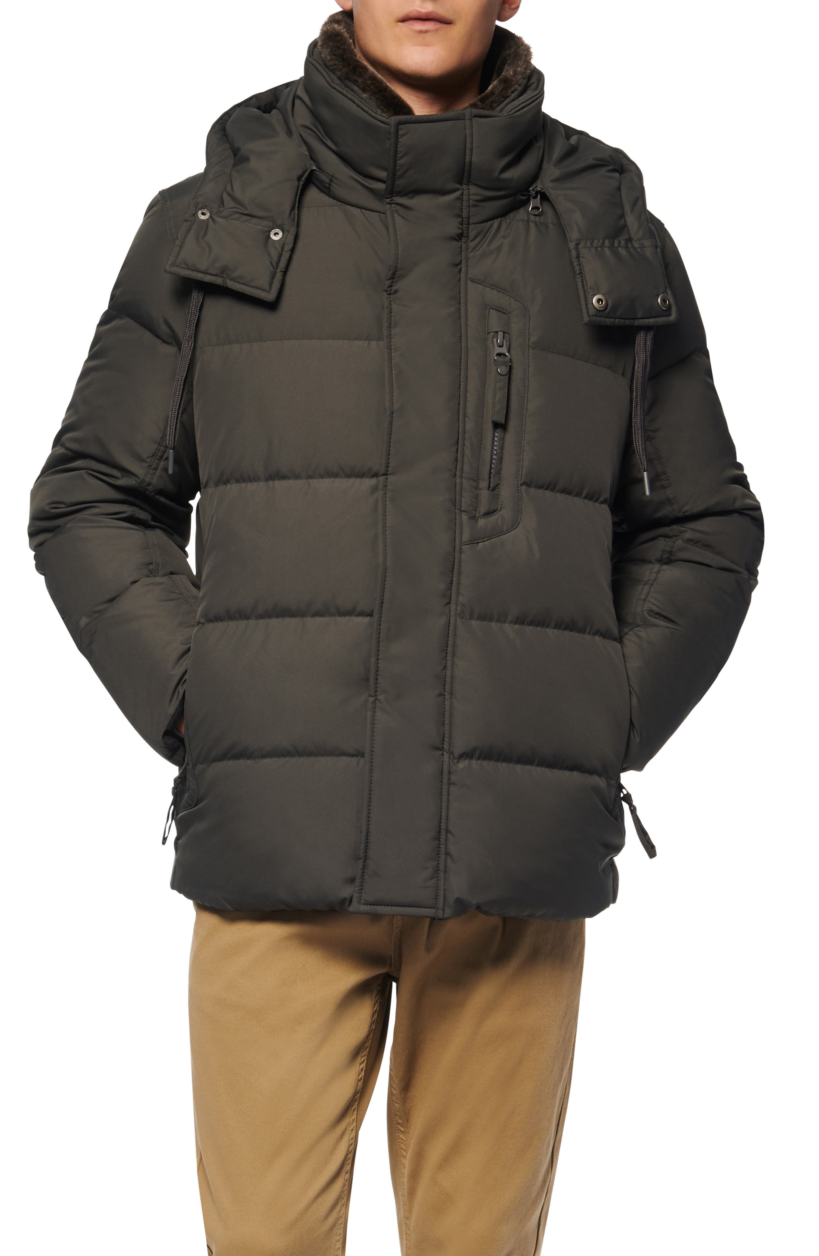 baltic matte down coat