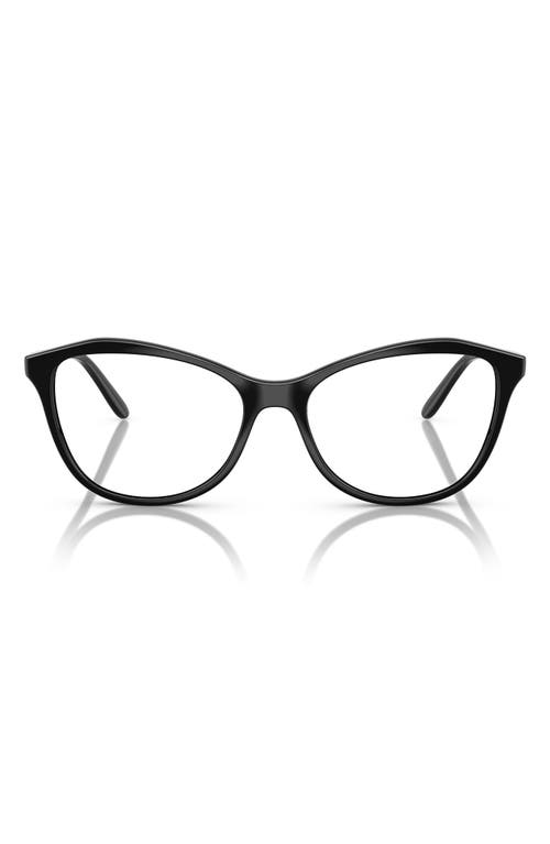 Shop Vogue 52mm Irregular Optical Glasses In Black