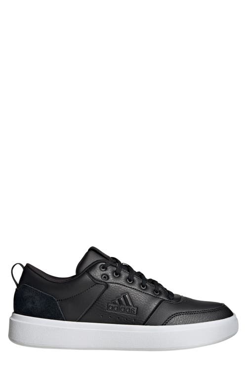 Adidas Originals Adidas Park St. Tennis Sneaker In Black/black/white