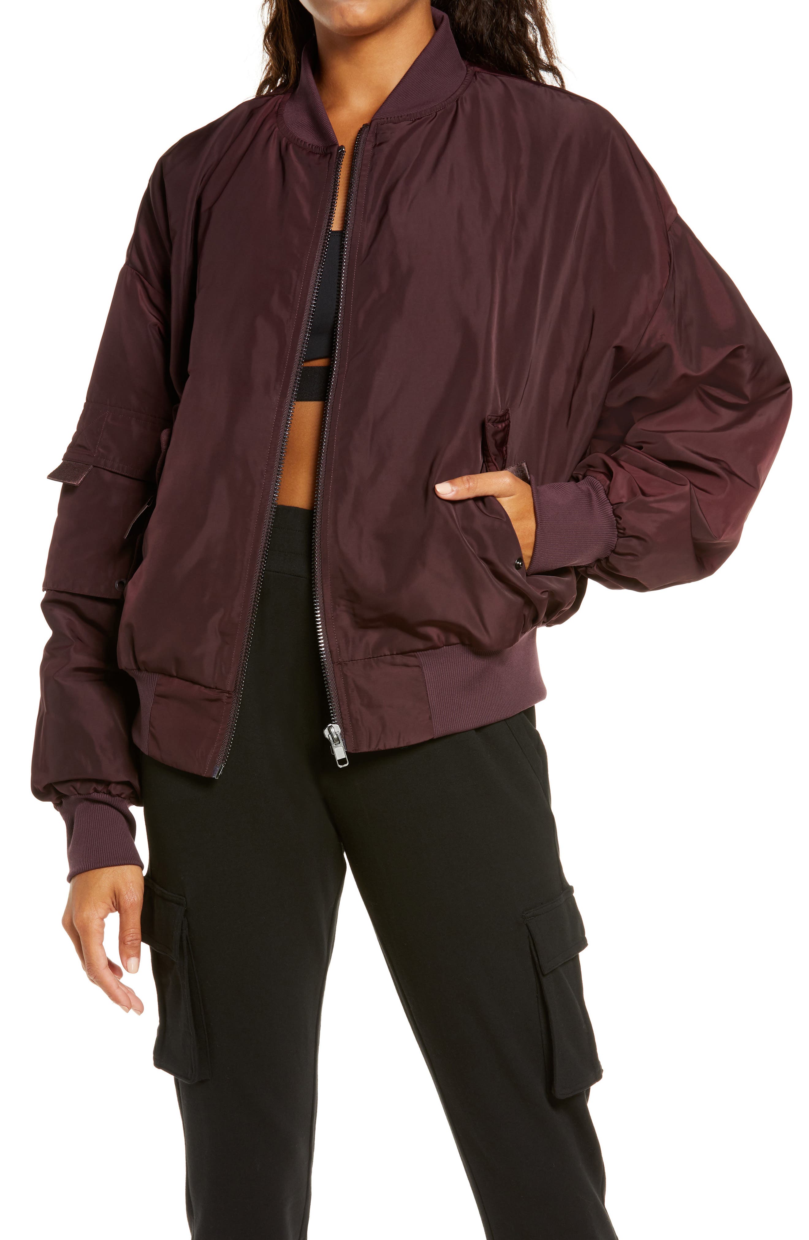 Alo yoga 2025 it girl bomber