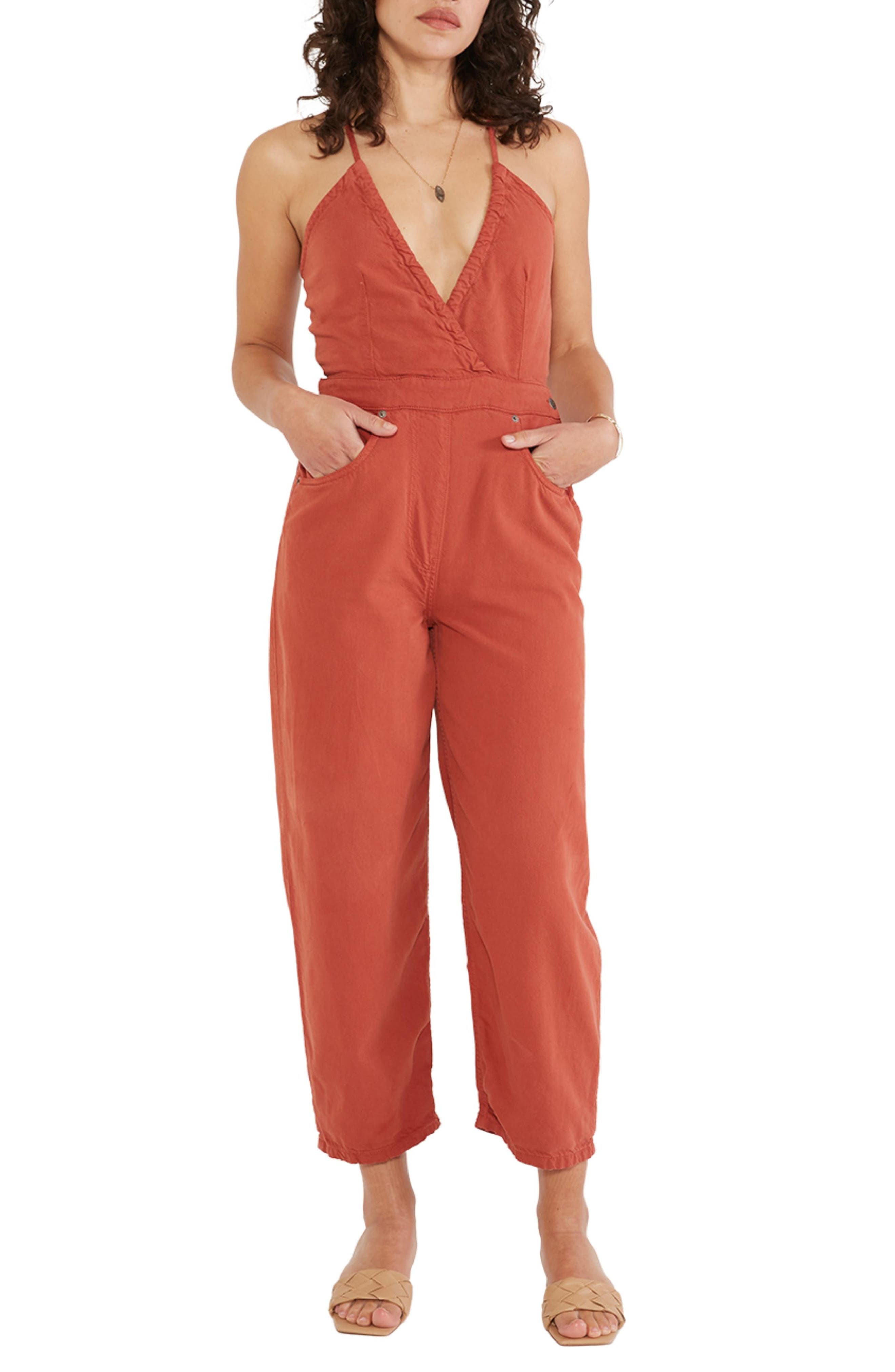 red jumpsuit nordstrom rack