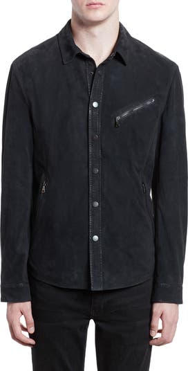 John varvatos 2024 suede bomber