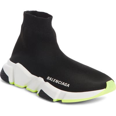 Balenciaga Speed Knit Sneaker, Black