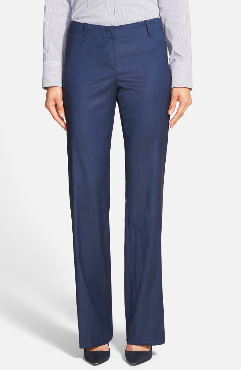 BOSS 'Tulia' Stretch Wool Blend Suiting Trousers | Nordstrom