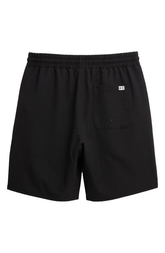 Shop Tomboyx 9-inch Lined Board Shorts In Black Novelty