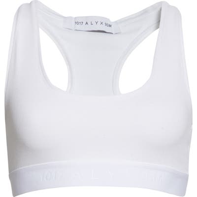 1017 Alyx 9Sm Sports Bra, White