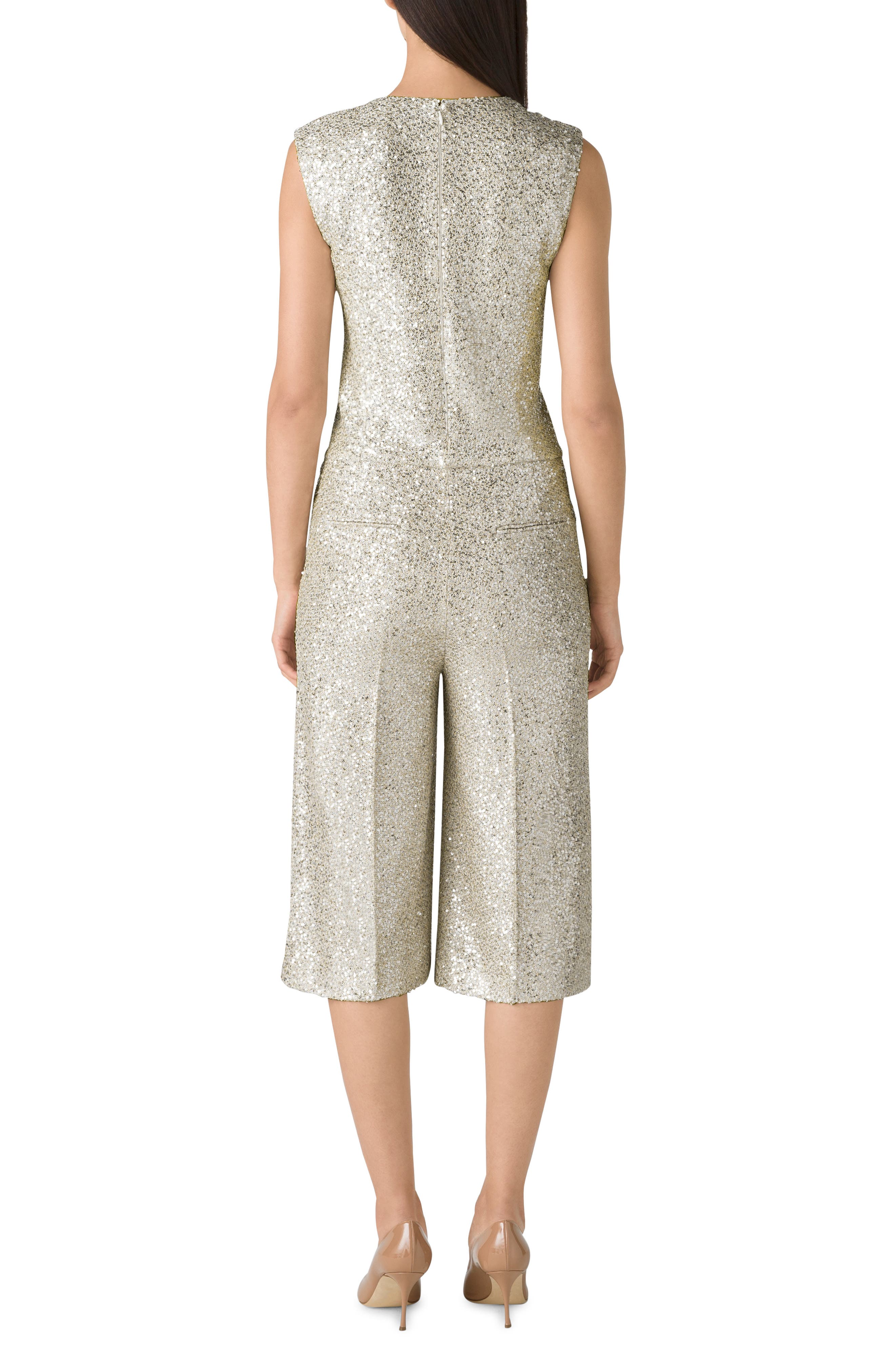 nordstrom silver jumpsuit