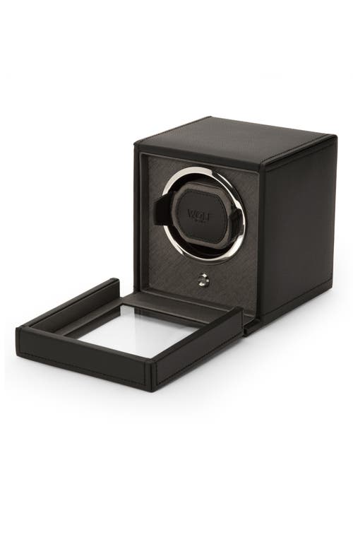 Shop Wolf Cub Single Watch Winder In Black