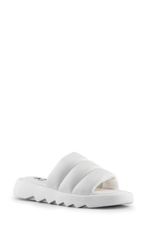 Cougar Julep Slide Sandal in White
