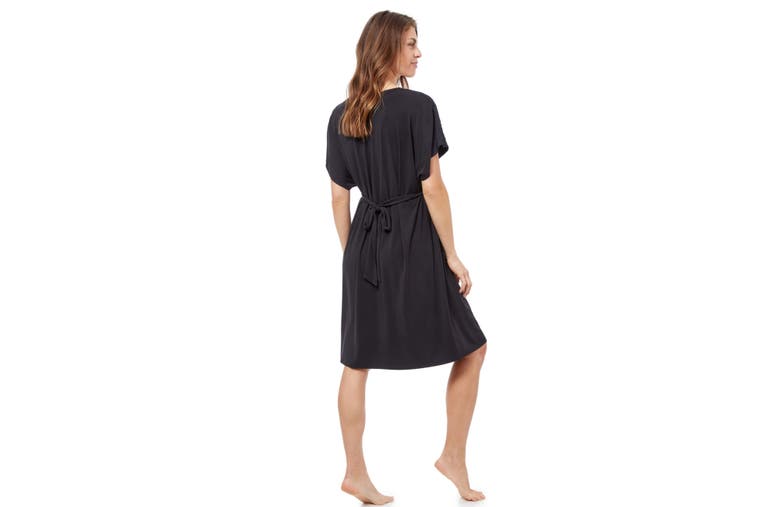 Shop Profile By Gottex Florence Cover-up Dress In Black