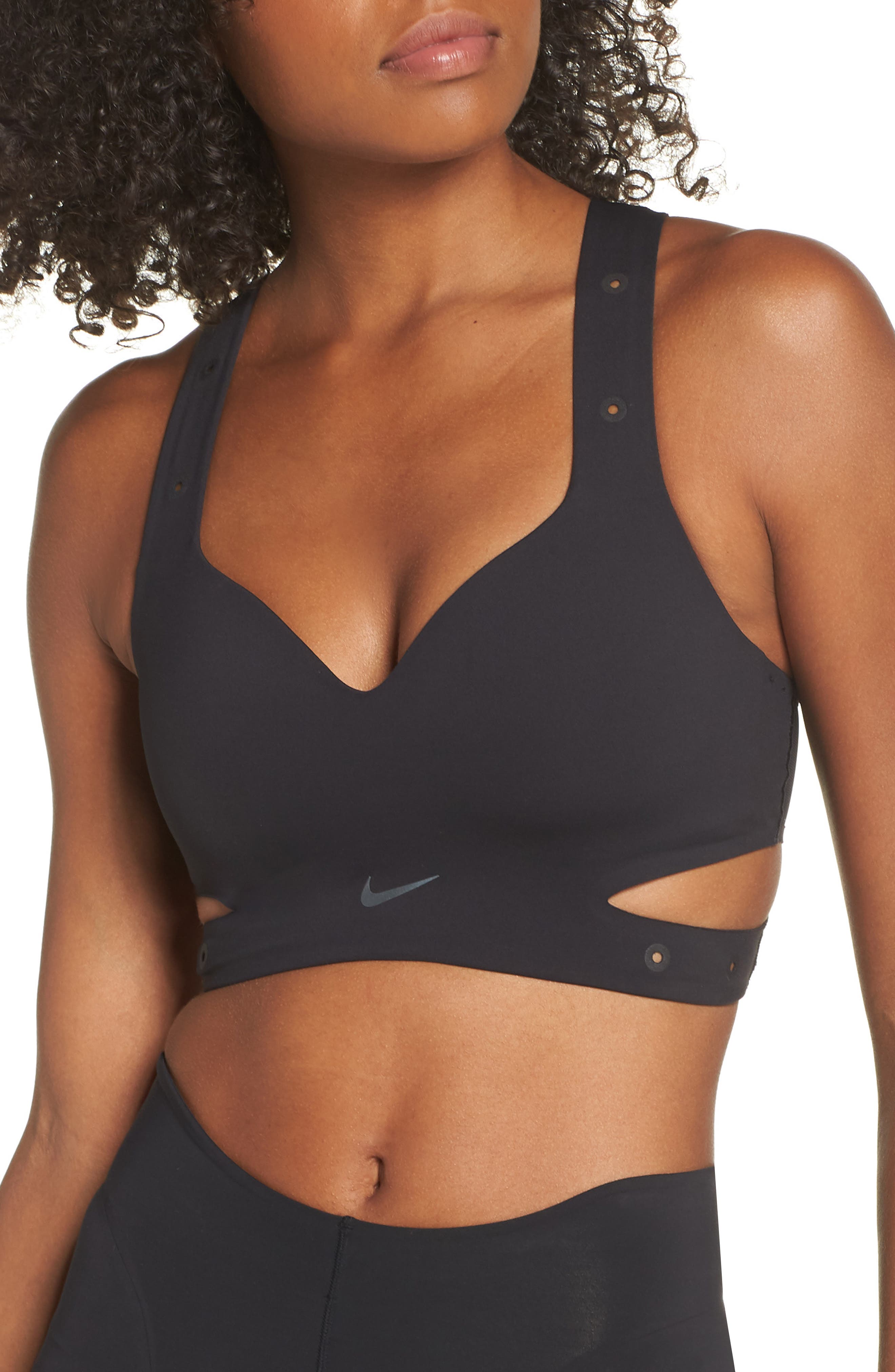 nike high neck bra