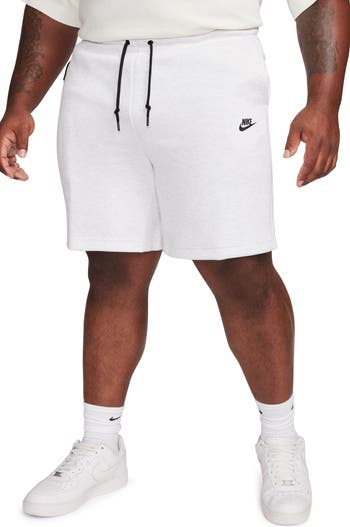 Fashion white nike tech shorts