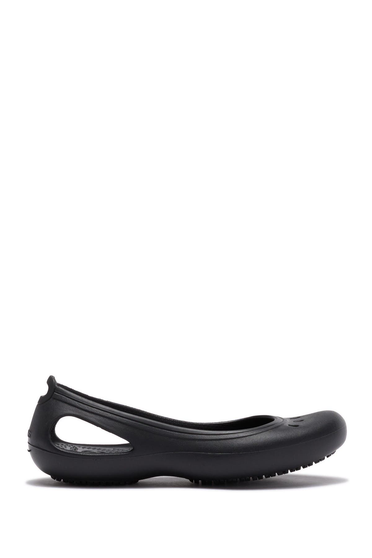 crocs kadee work flat