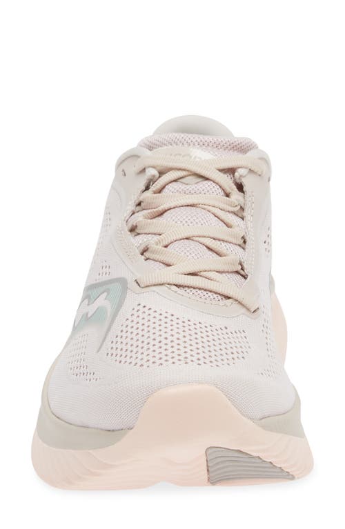 Saucony Kinvara 15 Running Shoe In Moon/jade