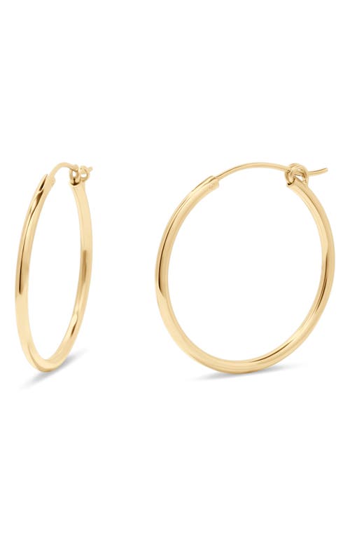 Nellie Hoop Earrings in Gold - 29Mm