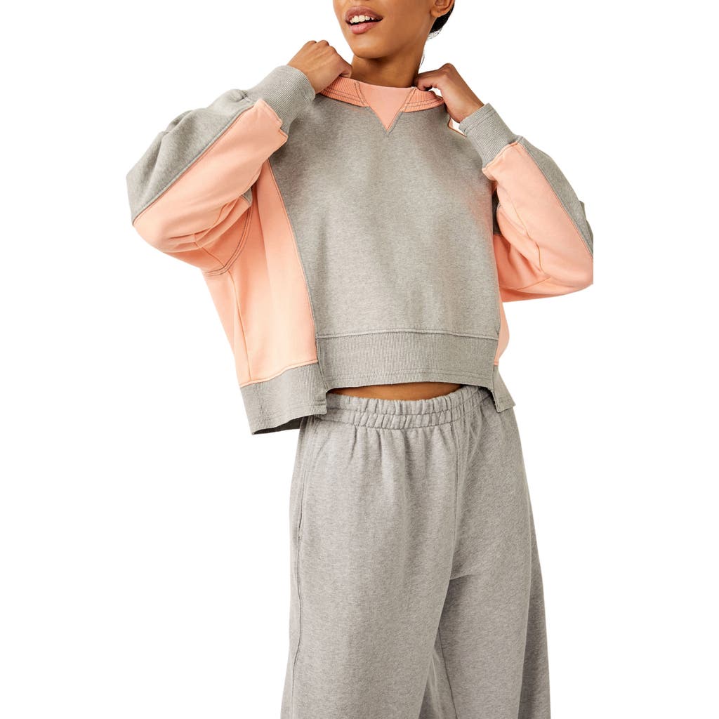FP MOVEMENT BY FREE PEOPLE FP MOVEMENT BY FREE PEOPLE INTERCEPT COLORBLOCK SWEATSHIRT