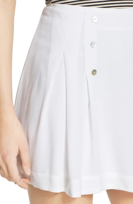 Shop Free People 'lovers Lane' Miniskirt In White