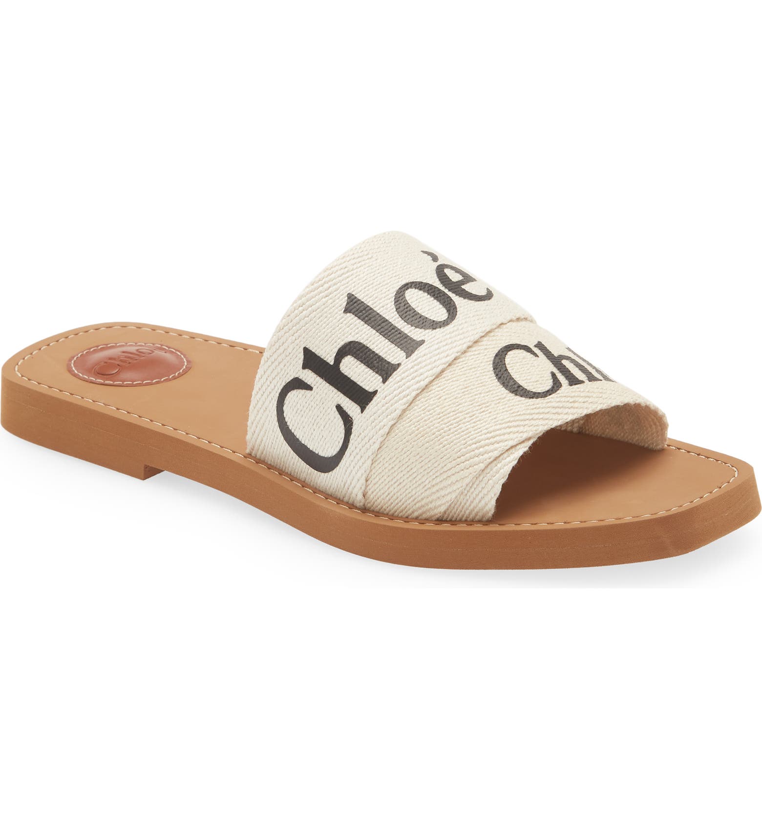 Chloe Woody slide sandals