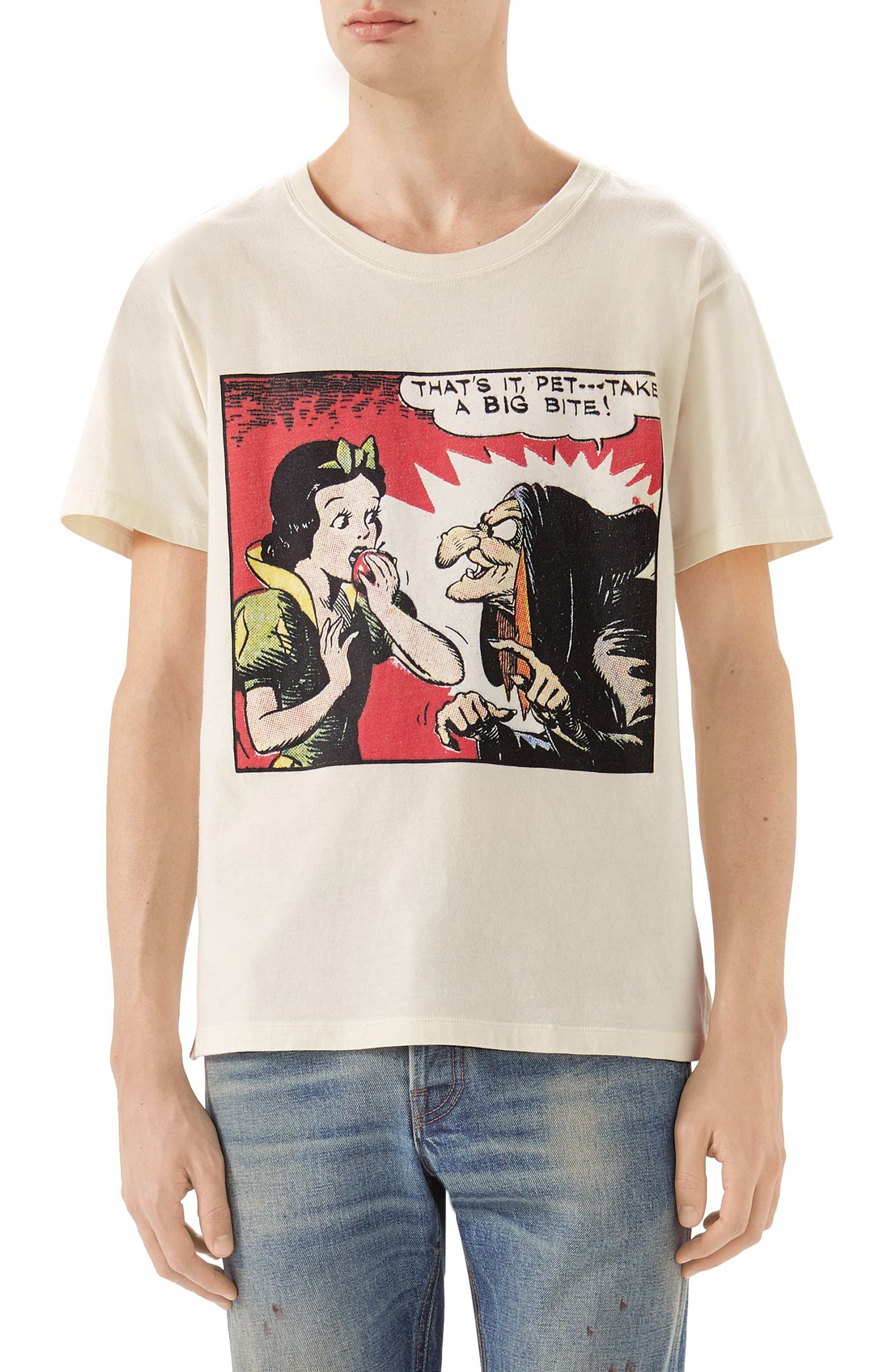 Gucci Snow White Graphic T-Shirt 