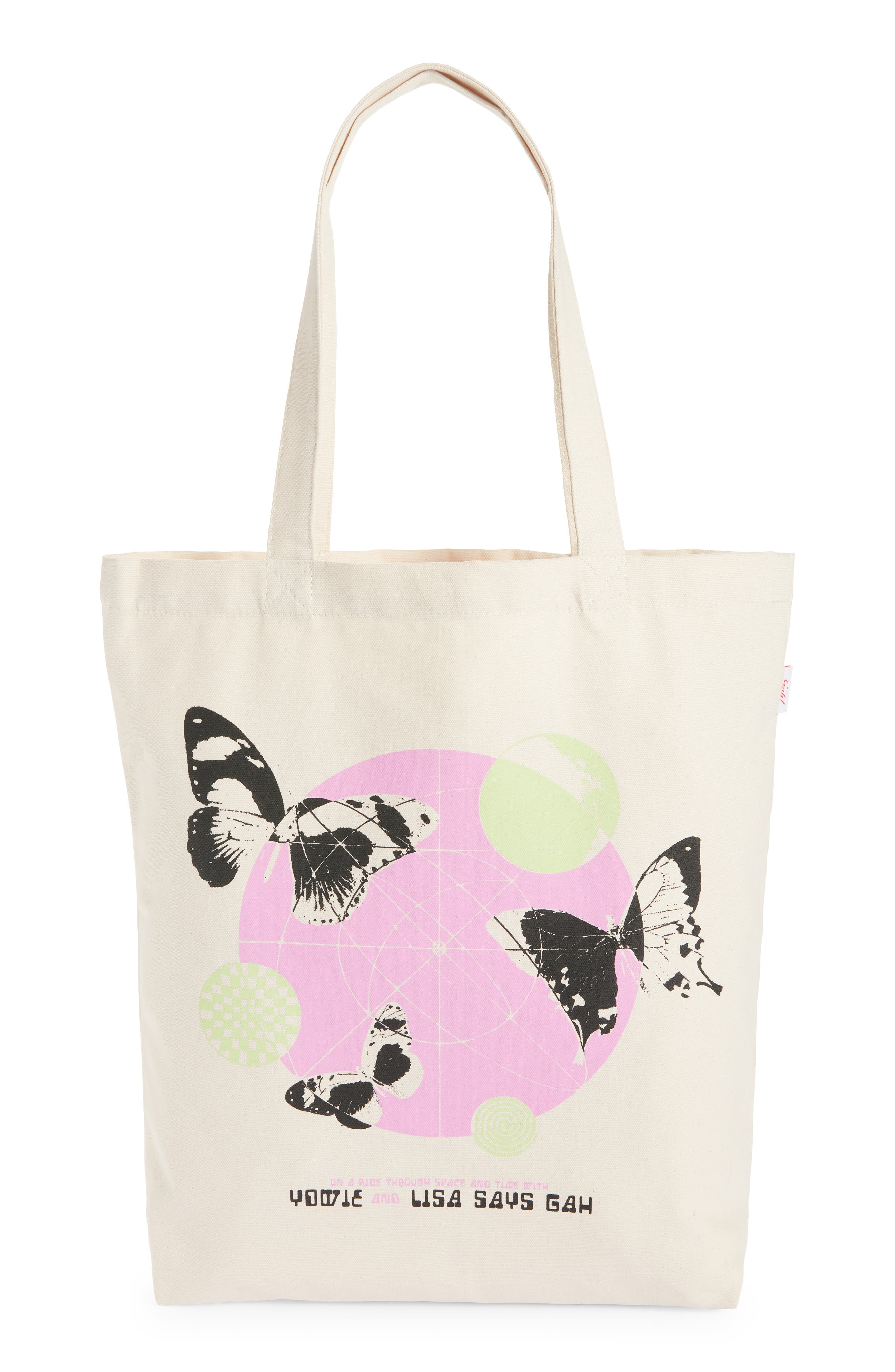 lisa says gah wine tote