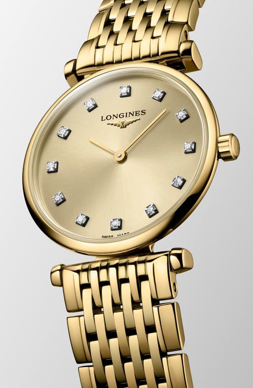 Shop Longines La Grande Classique Bracelet Watch, 24mm In Yellow