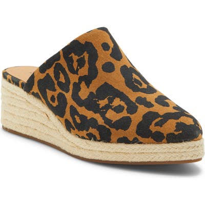 Lucky Brand Lucenia Espadrille Wedge, Beige