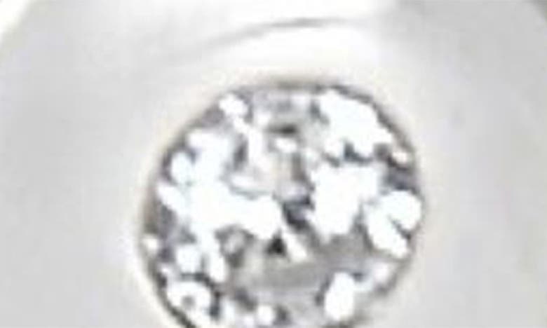 Shop Liza Schwartz Evil Eye Cz Band Ring In Silver