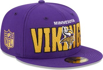 New Era Men's New Era Purple Minnesota Vikings 2023 NFL Draft 59FIFTY  Fitted Hat