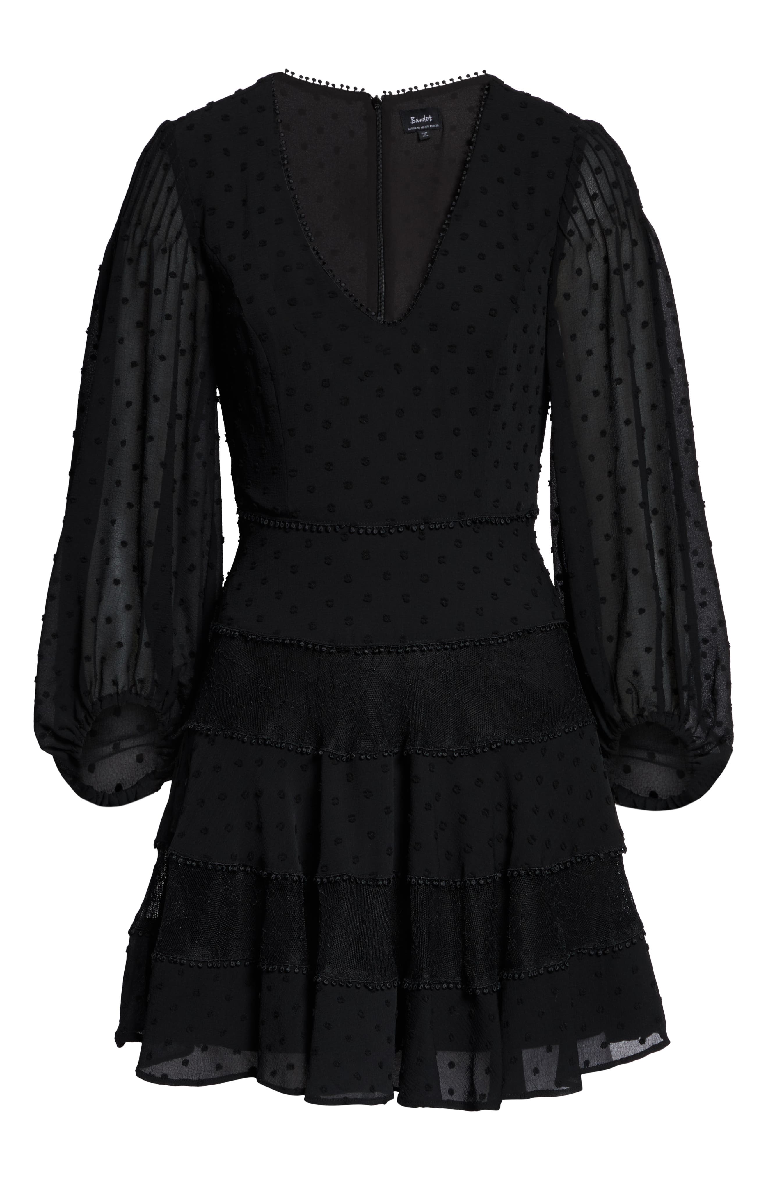 bardot mae lace dress