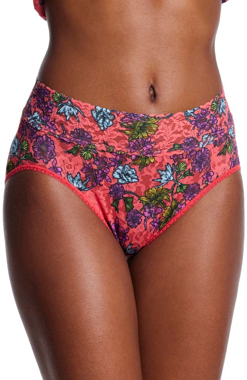 Shop Hanky Panky Print Lace Briefs In Wonderland Blooms