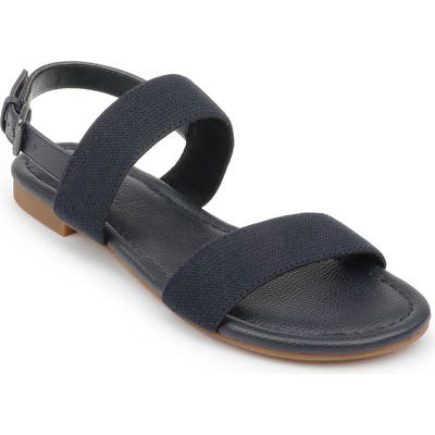 Splendid Andrew Quarter Strap Sandal- Blue