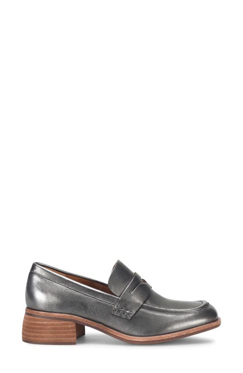 Kork-ease ® Keegan Penny Loafer Pump In Antique Metallic
