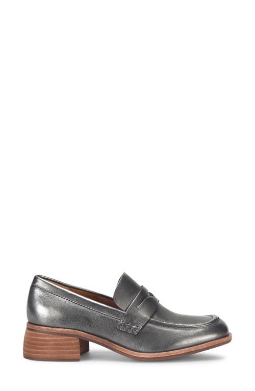 Shop Kork-ease ® Keegan Penny Loafer Pump In Antique Metallic